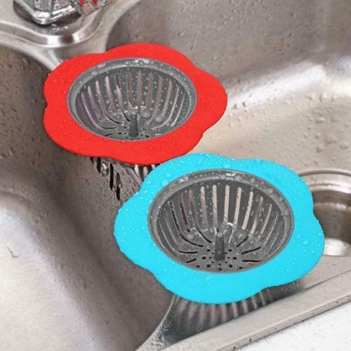 Home Sink Strainer Kitchen Drain Sink Filter Bathroom Drainage Hair Trap Catcher