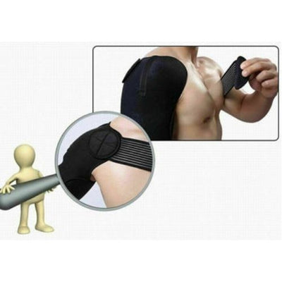 Professional Neoprene Shoulder Brace Support with Pressure Pad Belt For Sports