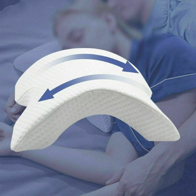 Slow Rebound Pressure Pillow Memory Foam Arch Pillow Multifunction Silk Pillow