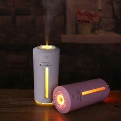 Portable Humidifier Cup Moisture Mobile USB Powered LED Night Light Humidifying