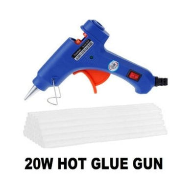 Electric Hot Melt Glue Gun Trigger Adhesive Sticks Craft DIY Hobby Repair CA