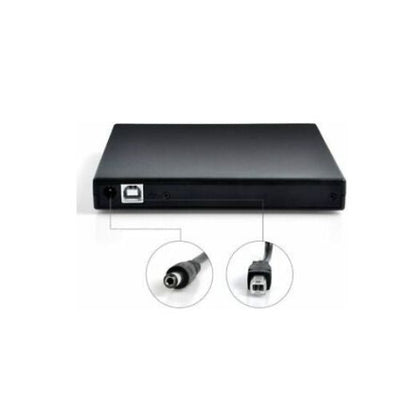 USB External CD RW DVD ROM Writer Burner Player Drive For PC Laptop Mac WIN8/10