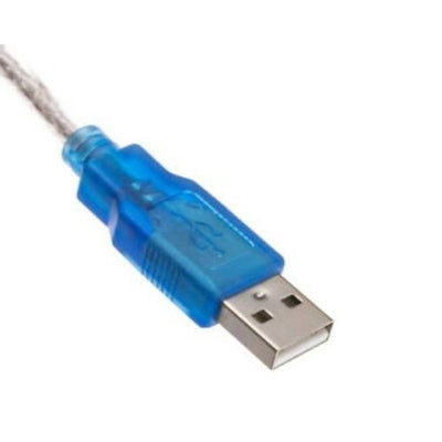 USB 2.0 to 9/25 pin Serial RS232 Cable DB9/DB25 Data Cable Adapter Converter