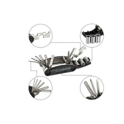 Bike Repair Set Bicycle Multi Function 16 in 1 Tool Kit