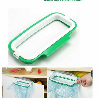 New Garbage Bag Holder Hanging Kitchen Cabinet Tailgate Stand Storage Trash Rack