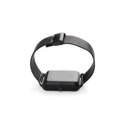 Bluetooth Smart Watch Unlocked GSM Phone Stainless Steel Band For Android iPhone