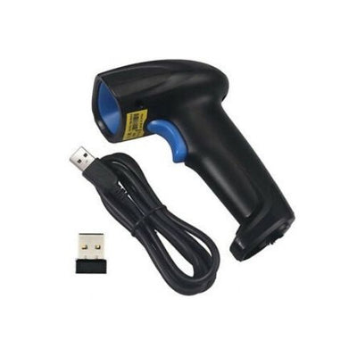 Cordless Laser Barcode Scanner Bar Code Wireless POS Handheld Scan 2.4G