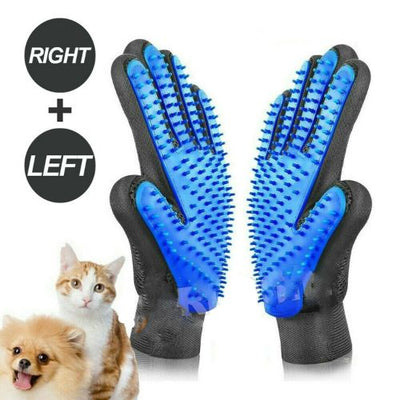 Pet Dog Cat Grooming Cleaning Right Glove Hair For Dirt Remover Brush Deshedding