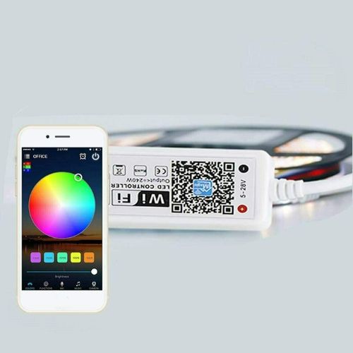 Smart WiFi RGB LED Controller for 3528 5050 LED Strips Light Alexa Google Home