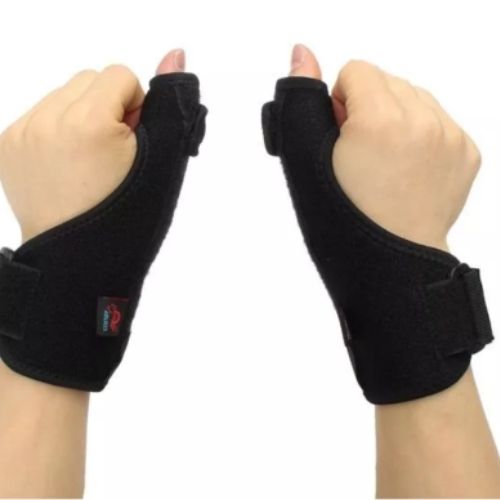 Thumb Brace Splint Hand Wrap Support with Adjustable Wrist Strap Sport Arthritis