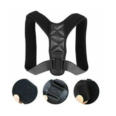 Posture Clavicle Support Corrector Back Straight Shoulders Brace Strap Correct