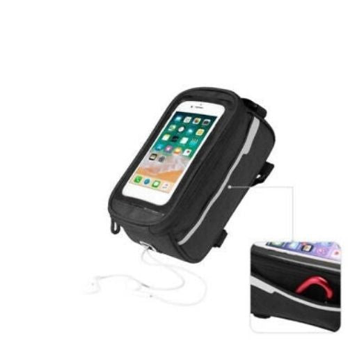 Waterproof Bike Pouch Phone Holder Transparent Touchable Pouch Case Bag