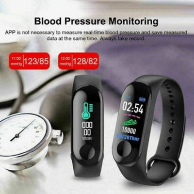 Waterproof Sport Health Fitness Smart Watch Activity Tracker Wrist Band Bracelet