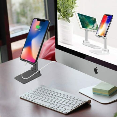 Mobile Phone Stand Desk Holder Adjustable Angle Mount Universal Mobile Tablet