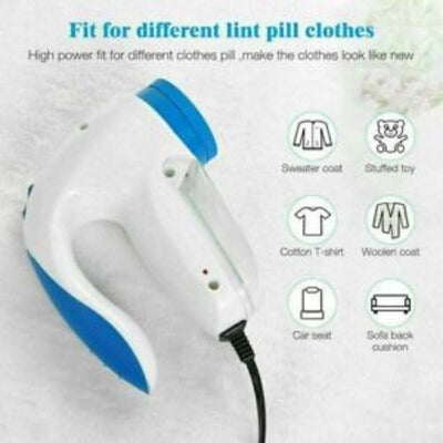 Electric Sweaters Lint Shaver Pill Fluff Remover Fabric Fuzz Hair Ball Trimmer