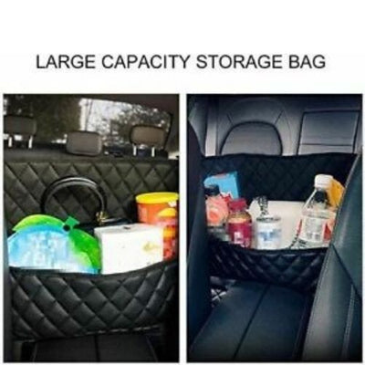 Car Seat Storage Bag Rear Seat Back Handbag Holding Net Pocket Holder Trunk Bag