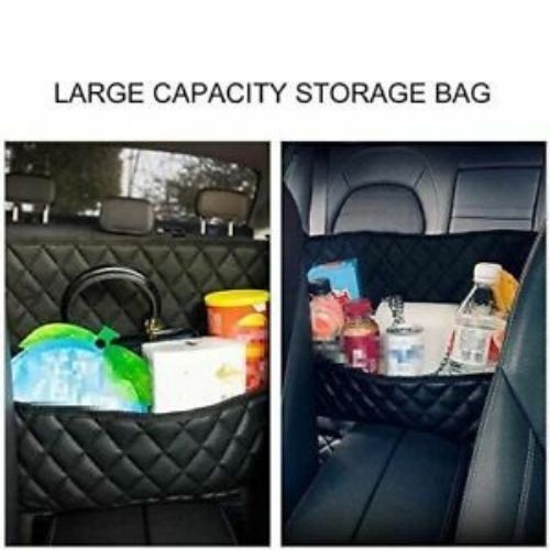 Car Seat Storage Bag Rear Seat Back Handbag Holding Net Pocket Holder Trunk Bag