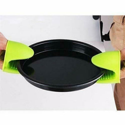 Silicone Heat Resistant Gloves Clips Insulation Non Stick Bowl Holder Baking CA