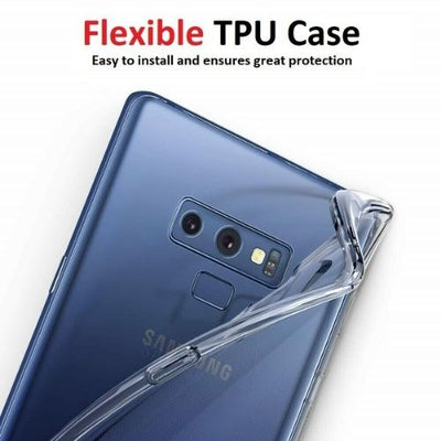 For Samsung Galaxy Note 9 Case - Clear Thin Soft TPU Silicone Back Cover