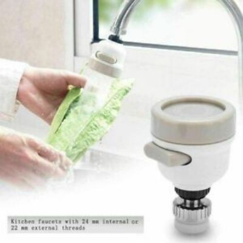 360° Kitchen Tap Head Water Saving Faucet Extender Sprayer Sink Spray Aerator