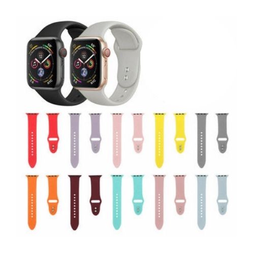 New Sports Silicone Bracelet Strap Band For iWatch Series 5 4 3 2  38/42mm