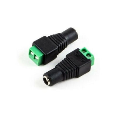 12VDC 5A Female 5.5x2.1 DC Power Jack Plug Adapter Connector Screw Fastening