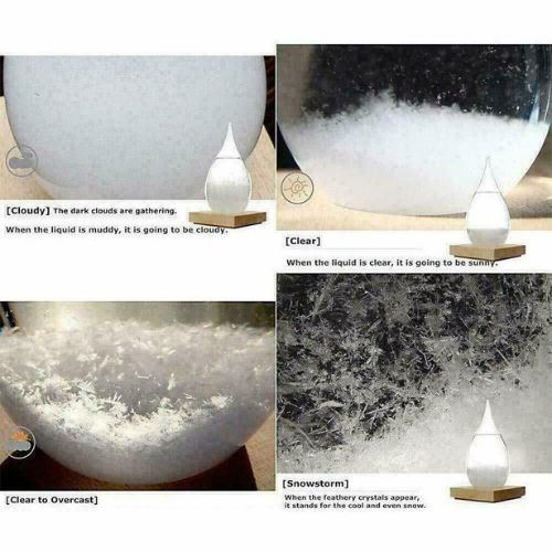 Storm Glass Weather Weather Glass Predictor Home Décor Forecaster Unique Office