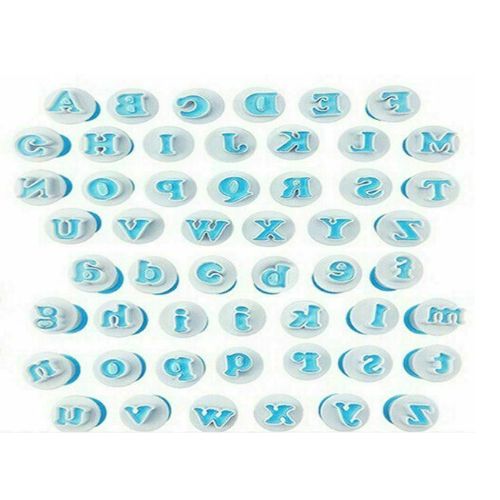 New Alphabet Number Letter Fondant Icing Cutter Mould Molds Cake Decorating Set