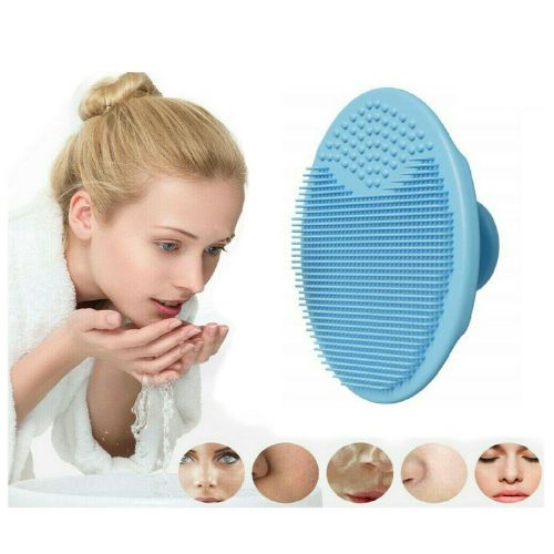 Silicone Face Cleansing Brush Handheld Face Scrubber Mini Massage Skin Care Tool