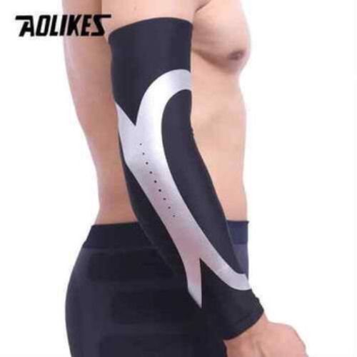 Arm Sleeves Cover Compression Quick Dry Running Basketball Elbow Protector CA