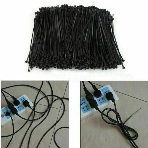100PCS Cable Zip Ties Nylon Wraps High Quality Strong Small/Thin/Long/Thick tie