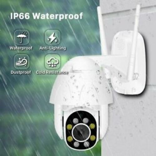 IP66 Outdoor 1080P WiFi IP Camera Wireless CCTV HD PTZ Home Security IR Camara