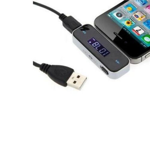 Wireless 3.5mm FM Transmitter w/ LCD For MP3 MP4 IPOD iPhone Hands Free