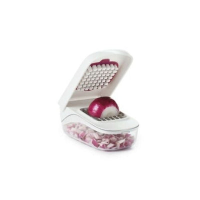 Good Grips Vegetable and Onion Chopper Container with Easy Pour Opening Dicer