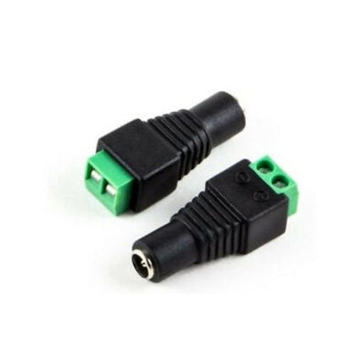 12VDC 5A Female 5.5x2.5 DC Power Jack Plug Adapter Connector Screw Fastening