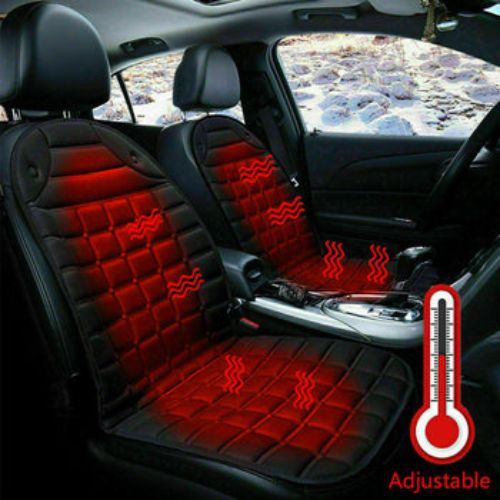 Auto Car Heated Seat Cushion 12V Hot Cover Heating Standard Warmer Pad Winter