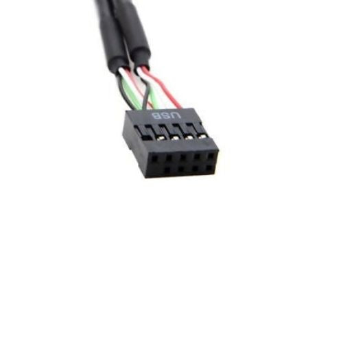 Internal 9-Pin USB 2.0 Splitter 1 Male To 4 Female Motherboard Pin to PC Case