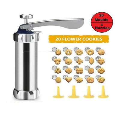 Biscuit Cookie Maker Cookie Press Machine Kit Spritz Dough Biscuits Making Tool