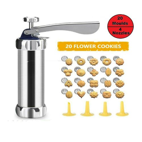 Biscuit Cookie Maker Cookie Press Machine Kit Spritz Dough Biscuits Making Tool