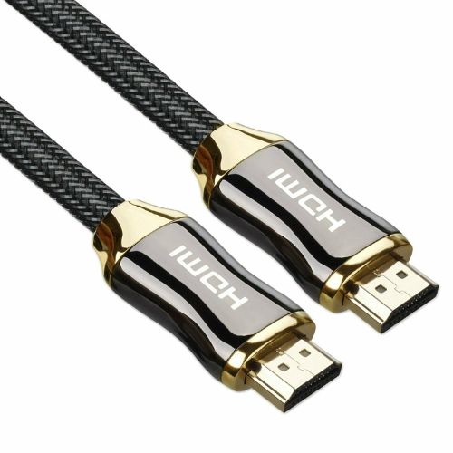 NEW PREMIUM 4K HDMI CABLE 2.0 HIGH SPEED GOLD PLATED BRAIDED LEAD 3D HDTV UHD
