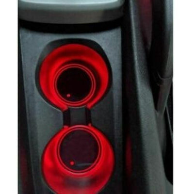 LED Car Cup Holder - Atmosphere Lamps USB Charging Mat Cup Pad (Seven Colours)