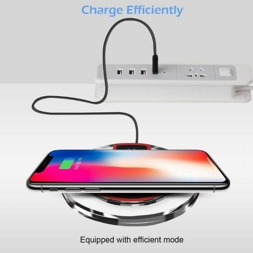 Qi Wireless Charger Charging For iPhone X XS MAX XR 8 Plus Samsung S10 S9 Plus