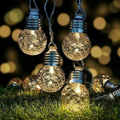 20 LED Solar String Lights Patio Party Yard Garden Wedding Waterproof Outdoor