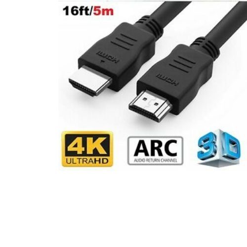 Premium HDMI Cable v2.0 Ultra HD 4K 2160p 1080p 3D High Speed Ethernet (16-32ft)