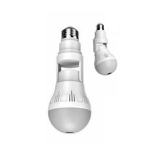 1080P Wifi ip camera Wireless Light Bulb Home Security Fisheye Bulb Lamp Night