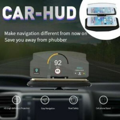Car HUD Head-up Display Bracket Mobile Phone Navigation GPS Projection Holder