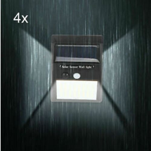 Solar Sensor Wall Light 100 LED Motion Lights Outdoor Security Home Lamp