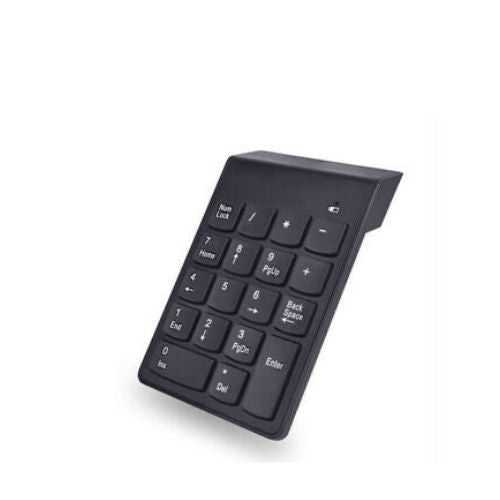 Wireless Numeric Keypad Cordless Number Keyboard Pad 18 Keys 2.4G
