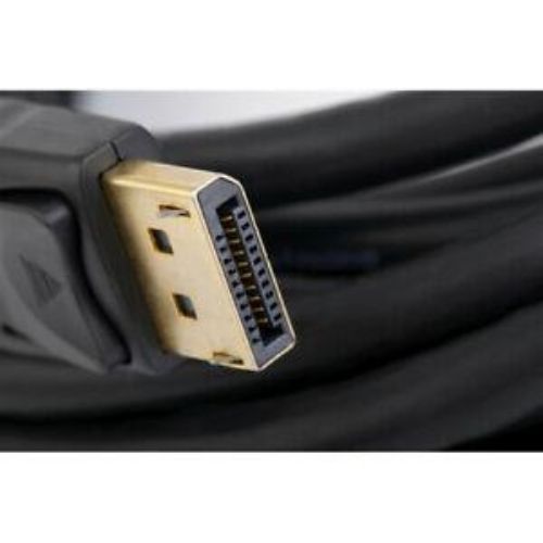 6FT Display Port Display DP Male to Male Cable Cord Adapter Video Audio Black