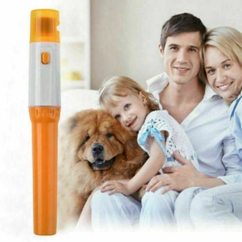 Electric Pet Toe Nail Grooming Fur Clipper Claw Grinder Cat Dog Trimmer Scissors